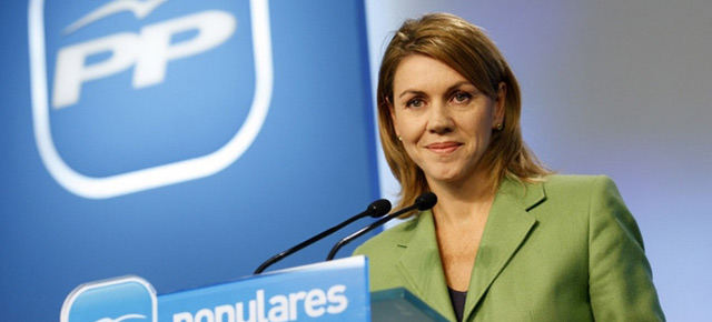 Rueda de prensa de María Dolores de Cospedal