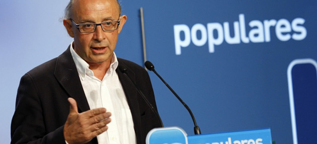 El coordinador de Economía y Empleo del PP, Cristóbal Montoro