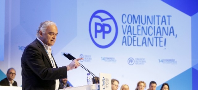 Esteban González Pons durante su intervención