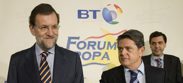 Mariano Rajoy ha presentado la conferencia de Federico Trillo en el Fórum Europa 