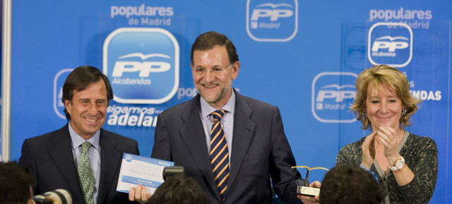 Mariano Rajoy recibe el Premio Populares de Alcobendas 2010