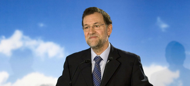 El presidente del Partido Popular, Mariano Rajoy