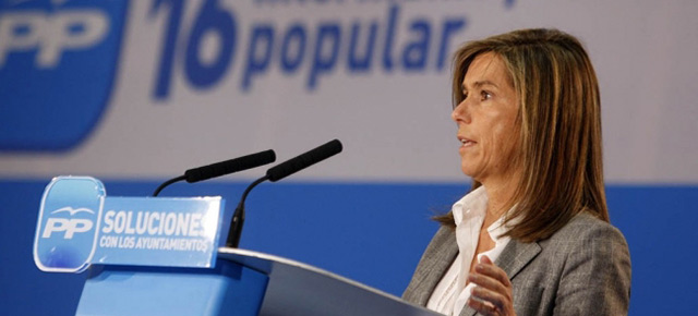 La vicesecretaria de Organización y Electoral del PP, Ana Mato