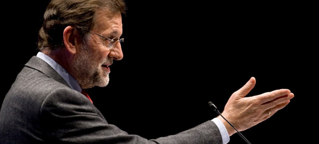 Mariano Rajoy durante su intervención