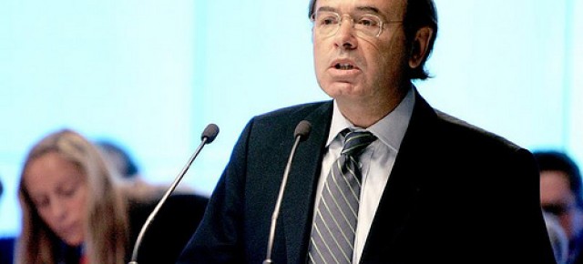 El portavoz del PP en el Senado, Pío García-Escudero