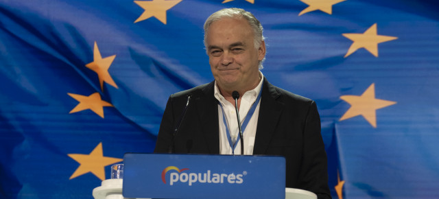 El Portavoz del PP y vicepresidente primero del Grupo Popular Europeo (PPE) en el Parlamento Europeo, Esteban González Pons