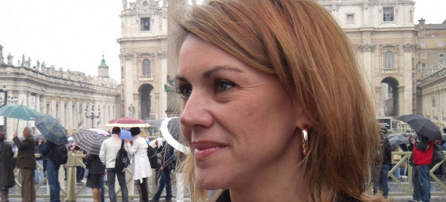 María Dolores de Cospedal en Roma