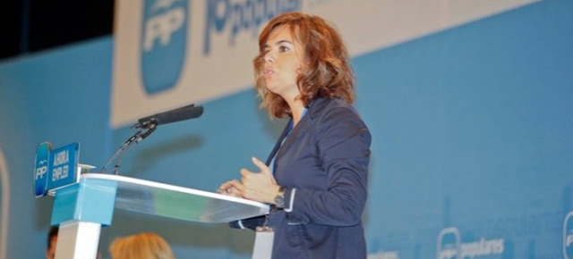 Soraya Sáenz de Santamaría, portavoz del GP en el Congreso