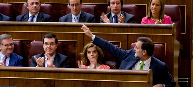 Mariano Rajoy en la Sesión de Control 