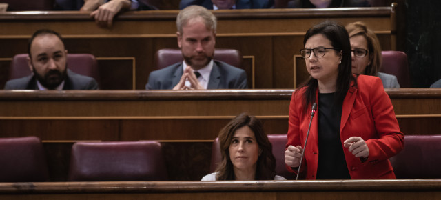 Ana Vázquez en la Sesión de Control al Gobierno