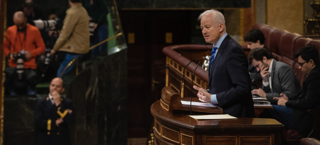 El diputado del GPP en el Congreso de los Diputados, Eloy Suárez