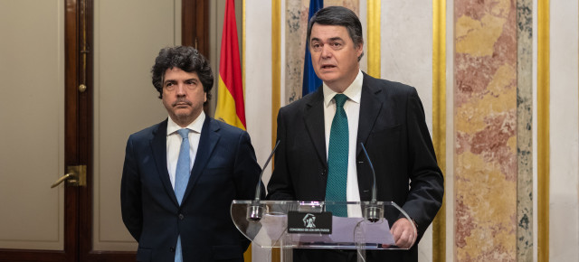 Los diputados del Partido Popular Carlos Rojas y Mario Garcés