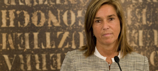 Ana Mato asiste a la toma de posesión de Pedro Sanz en La Rioja