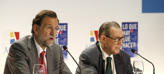 Mariano Rajoy en la presentación del libro 
