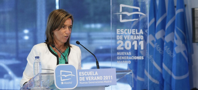 La vicesecretaria de Organización y Electoral del PP, Ana Mato