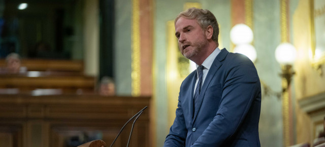 Óscar Clavell en el Congreso de los Diputados