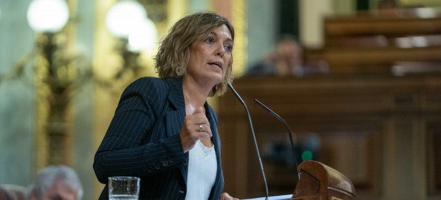 Mila Marcos en el Congreso de los Diputados