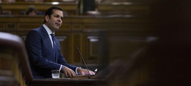 Juan Diego Requena en el Congreso de los Diputados