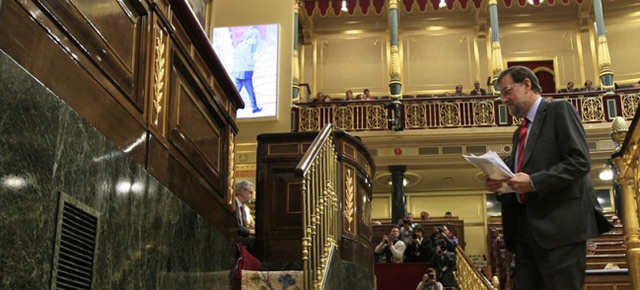 Mariano Rajoy en el Congreso de los Diputados 