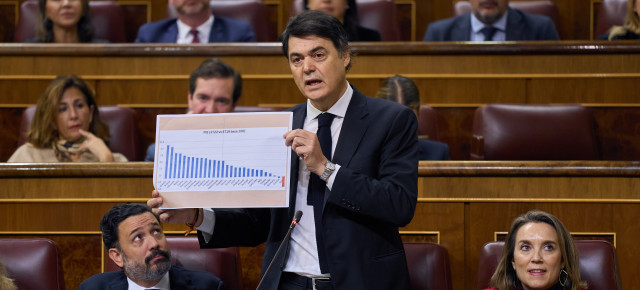 Carlos Rojas durante su intervención.