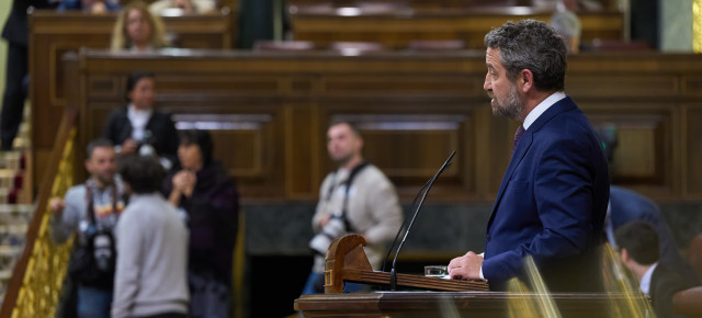 Jaime de Olano en el Pleno del Congreso