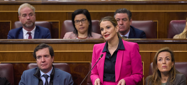 Marga Prohens en su intervención. 