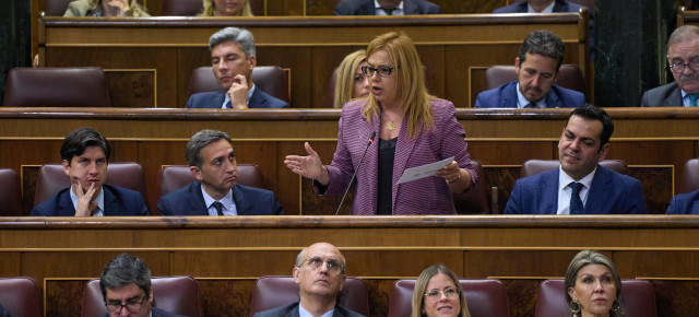 Elena Castillo durante su intervención.