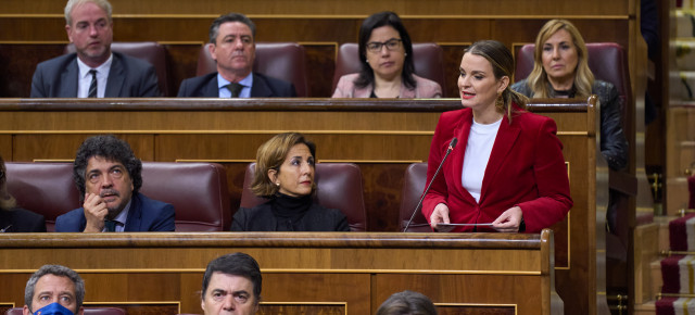 Marga Prohens durante su intervención.