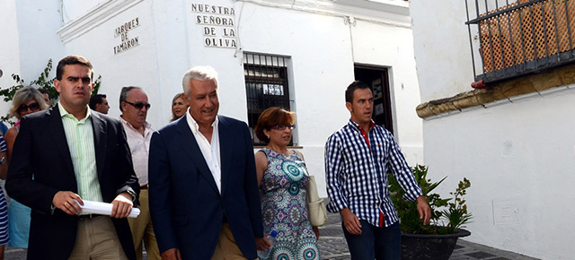 Javier Arenas visita Vejer de la Frontera (Cádiz)