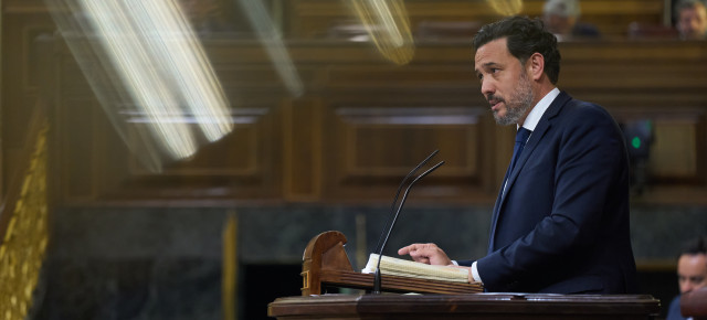 Guillermo Mariscal en el Pleno del Congreso