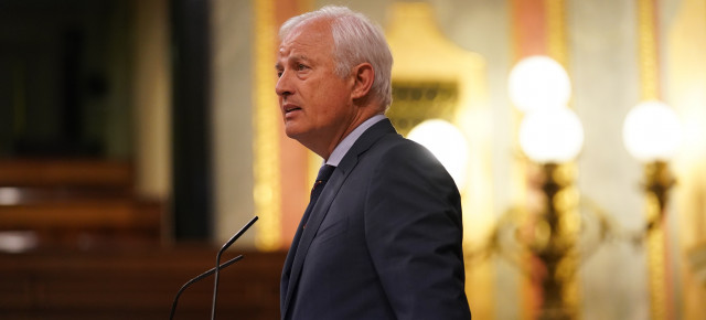 Eloy Suárez en el Pleno del Congreso