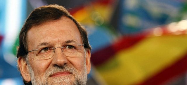 El presidente del Partido Popular, Mariano Rajoy