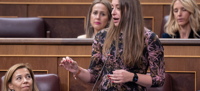 La vicesecretaria de Sanidad y Educación, Ester Muñoz