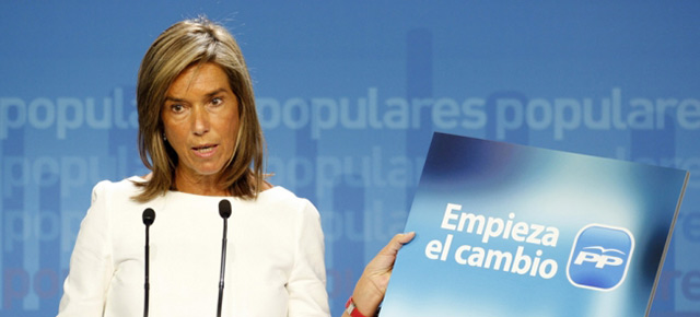 Ana Mato presenta la pre-campaña del Partido Popular: 