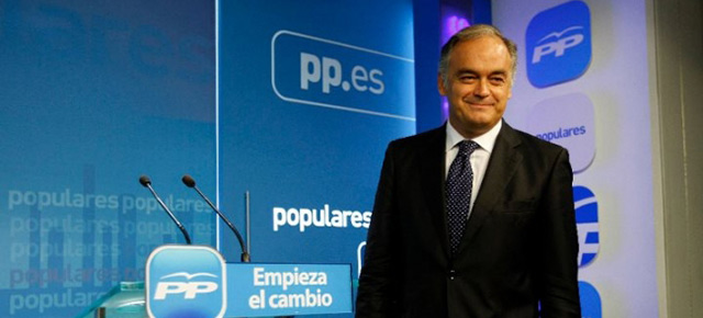 El vicesecretario de comunicación del PP, Esteban González Pons