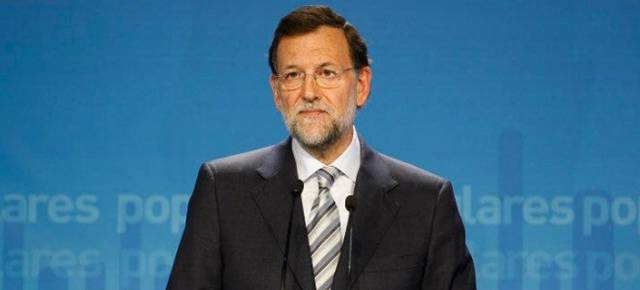 El presidente nacional de PP, Mariano Rajoy