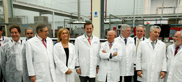 Mariano Rajoy se reúne con la cúpula directiva de FIAB