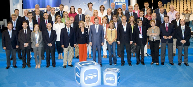 Foto de familia en la Convención