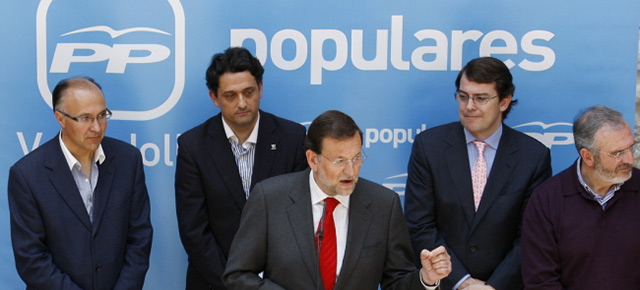 Mariano Rajoy visita Peñafiel (Valladolid)