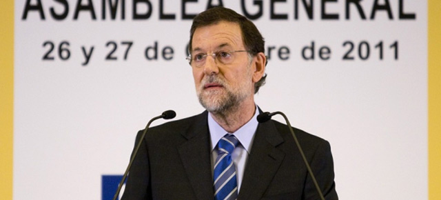 Mariano Rajoy en la clausura de la Asamblea de Elecciones de la ATA