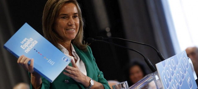 Ana Mato presenta el programa electoral del PP