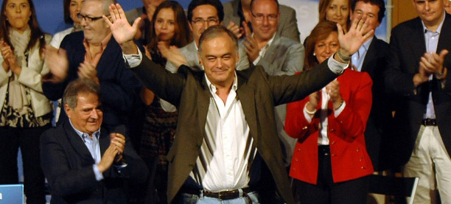 Esteban González Pons en la presentación de la candidatura del PP de Valencia