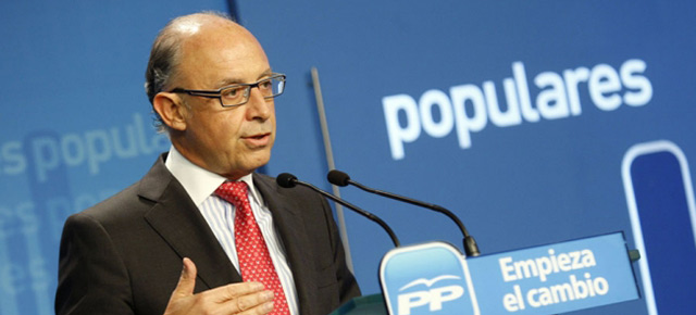 El coordinador de Economía del PP, Cristóbal Montoro