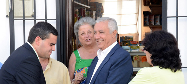 El presidente del PP andaluz, Javier Arenas