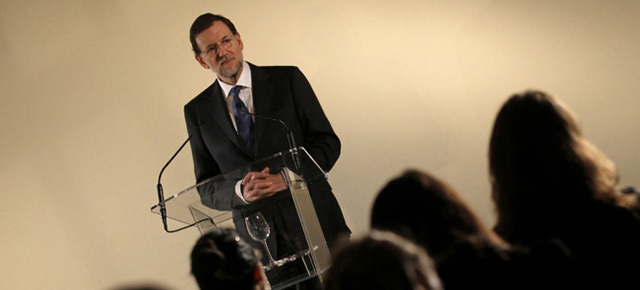 Rueda de prensa de Mariano Rajoy tras la reunión con S.M. el Rey