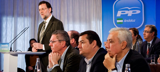 Mariano Rajoy preside el Comité Ejecutivo Regional del PP andaluz  