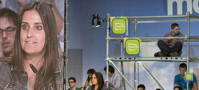 La presidenta de Nuevas Generaciones, Beatriz Jurado