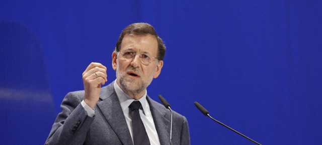 Mariano Rajoy durante su intervención en la clausura del 15 Congreso del PP de Madrid