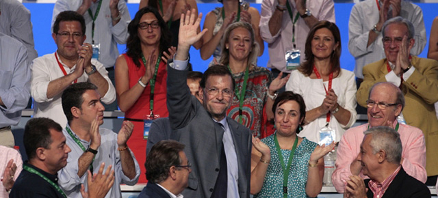 Mariano Rajoy en la clausura del 13 Congreso del PP Andaluz
