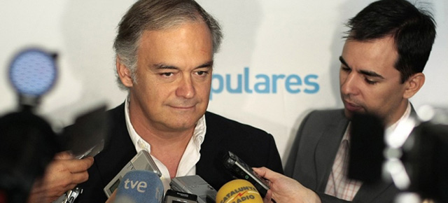 Declaraciones de Esteban González Pons a los medios